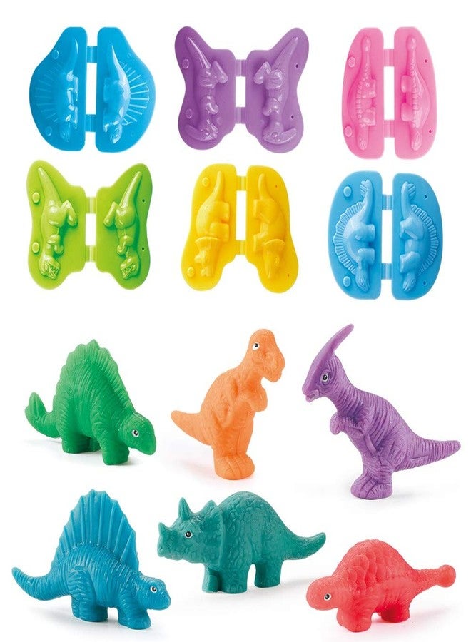 VConejo Color Dough Toys Dough Accessories Set Creations Tools for Kid 2-4-8 Years (Dinosaurs World) - Image 1